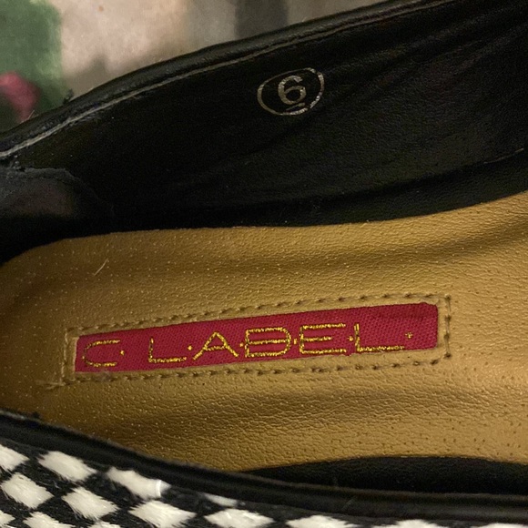 C Label checker board Sophie loafers - Picture 12 of 13